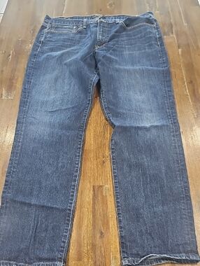 Lucky Brand Men's 121 Heritage Slim Jeans in Dark Blue Wash